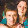 Андрей Краско с Марией Тхоржевской. Из журнала «Gala Биография»
